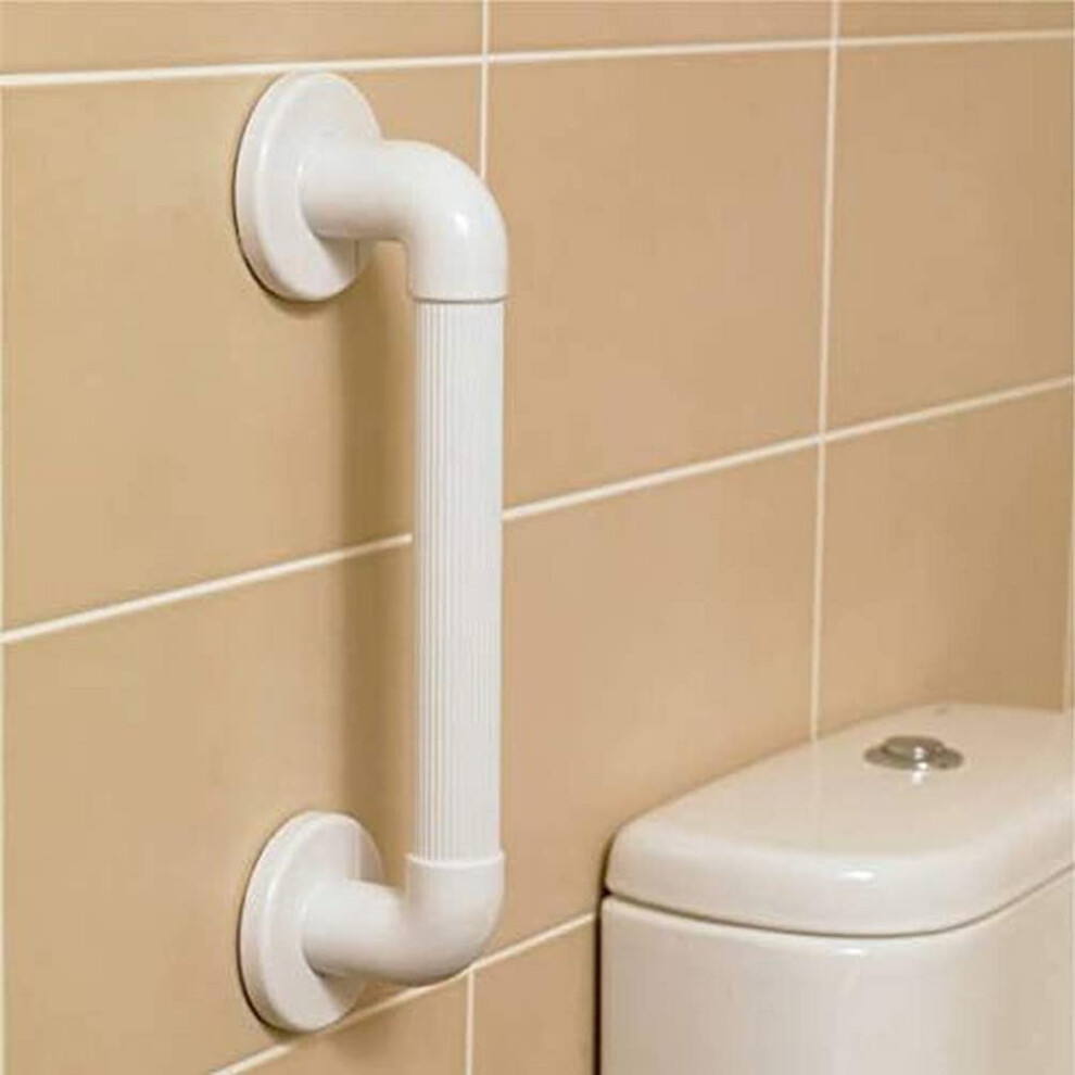 Homecraft Moulded Fluted Grab Rail, Durable Pvc Safety Rail And Mobility Aid For Bathroom For Elderly, Disabled And Handicapped Users, Indoor And Out