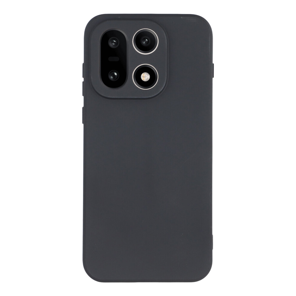 (Black) For Oneplus 15 5G Case Precise Cutouts Straight Edge Tpu Shockproof Phone Cover Black 6914298766583