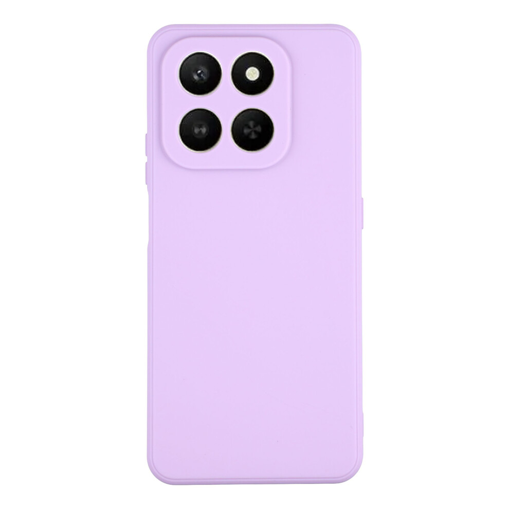 (Purple) For Honor X7d 5G Case Precise Cutouts Straight Edge Tpu Shockproof Phone Cover Purple 6914299760726