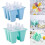 6 - Grid Silicone Ice Pop & Cube Molds - Easy Release Ice Cream Maker 1