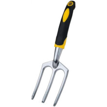 Alloy Manual Weeding Tool for Lawn & Garden - Weed Digger, Puller & Eater (Black & Yellow, 1pc)