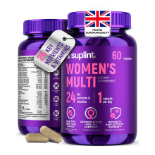 High-Potency Multivitamin Capsules for Women - Multivitamins A-Z Complex with Vi