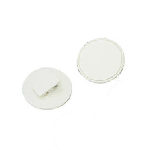 6pcs Self-Adhesive Anti-Splash Shower Curtain Clips for Bathroom - White