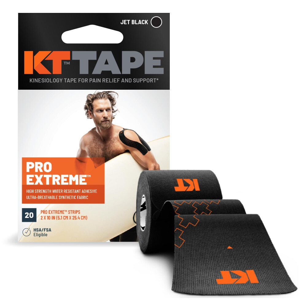 Photos - Braces / Splint / Support KT Tape Pro Extreme 20 - Kinesiology Tape - Synthetic Performance Kinesiology Tape waterproof Pre Cut - Stronger and more re