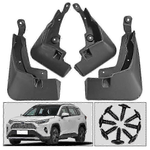 Mud flaps set for Toyota RAV4 2019-2022 - front/rear protection