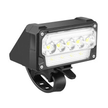 Bright Bicycle Light 5 LED Front Rechargeable Mountain Bicycle Lamp Bike Headlight Cycling Scooter