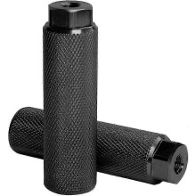 Universal Black Bicycle Rear Pedals - 2pcs for Stunt Bikes