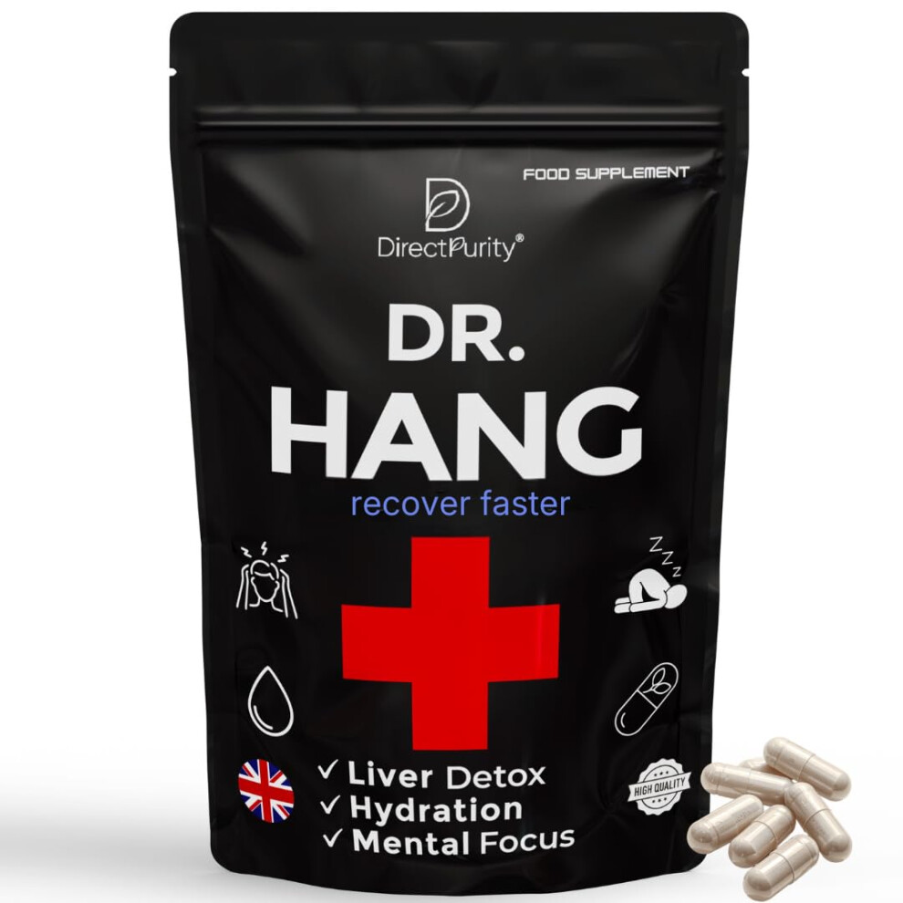 Directpurity Dr. Hang, Recover Faster With Natural Remedies Liver Detox Supplement