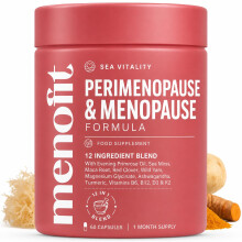 Perimenopause & Menopause Formula Capsules - 12 in 1-60 Capsules - Evening Primrose Oil, Sea Moss, Maca Root, Red Clover, Wild Yam, Magnesium Glycina