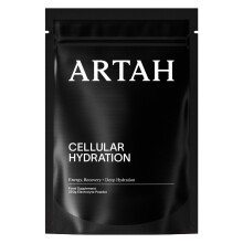 ARTAH Cellular Hydration Supplement: Sugar-Free Electrolyte & Energy Powder for