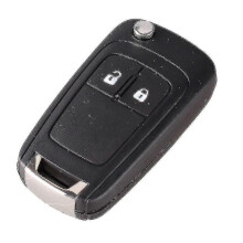 Étui pliable pour clé télécommande Opel 2 boutons Hu100