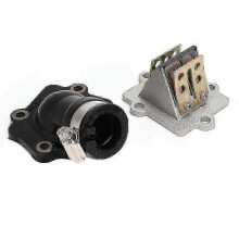 Válvula de láminas y manguito para carburador Yamaha Jog 50 CY50