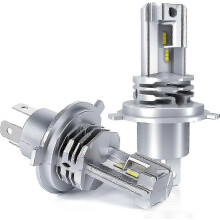 Kit di conversione LED H4 per auto, lampadina per fari anabbaglianti/abbaglianti bianca 6500K 12V-24V