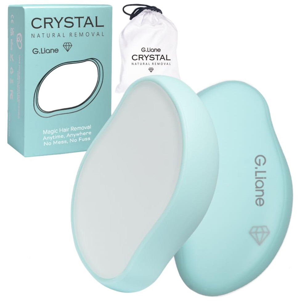 G.liane Crystal Hair Eraser,Painless Glass Hair Removal,Magic Nano Hair Remover