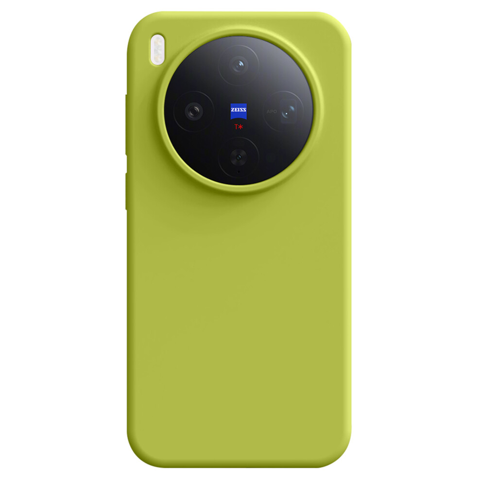 (Green) For Vivo X300 5G Case Skin-Friendly Liquid Silicone + Pc Phone Cover Green 6914290508280