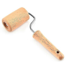 Rodillo de madera de haya para amasar: accesorio ideal para panaderos europeos (1 unidad, color madera).