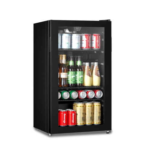 COMFEE' RCZ99BG2(E) Under Counter Beer & Drinks Fridge-93L Capacity,Holds up to