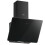COMFEE' 60cm Angled Cooker Hood, Wall Mounted, Black 1
