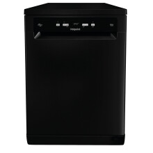 Hotpoint Full Size Freestanding Dishwasher - Black - 14 Place Settings