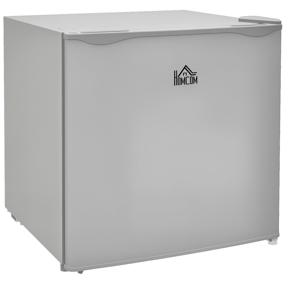 Homcom Tabletop Mini Freezer With 35 Litre Capacity, Small Freezer With Reversible Door, Adjustable Temperature And Removable Wire Shelf For Bedrooms