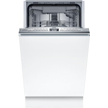 Bosch Series 4 SPV4EMX17G Intergrated Slimline Dishwashers- Silver Control Panil- B Rated