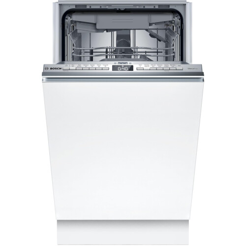 Bosch Bosch Series 4 SPV4EMX17G Intergrated Slimline Dishwashers- Silver Con