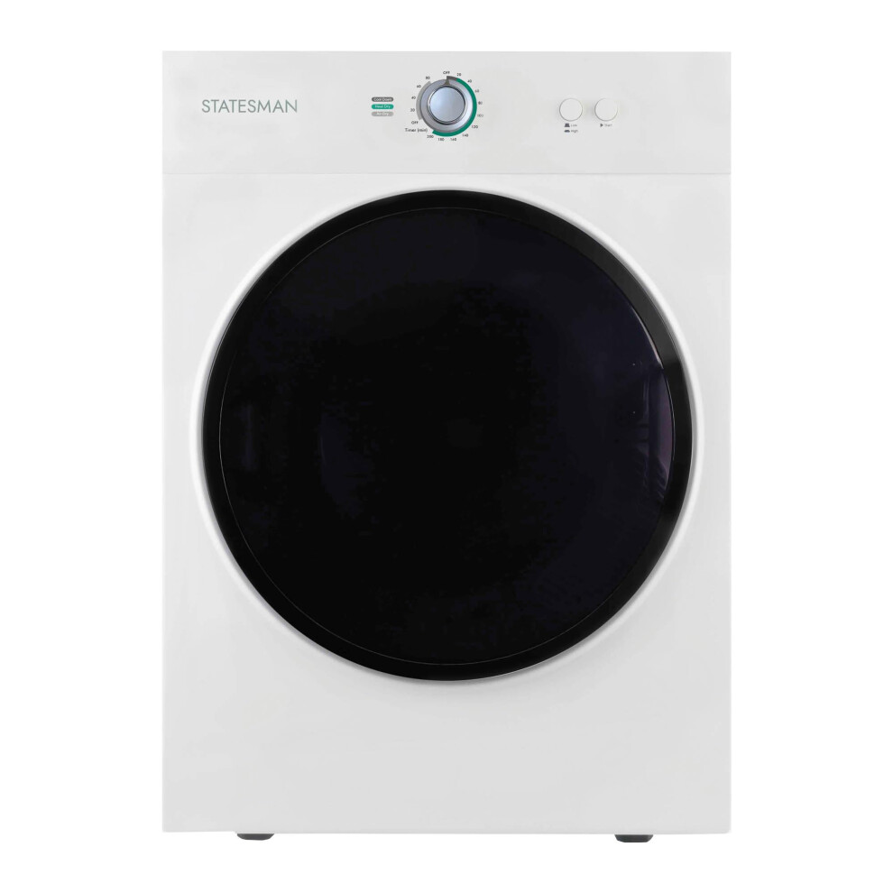 Statesman Td03vfw Freestanding Compact Vented Tumble Dryer, 3Kg Drying