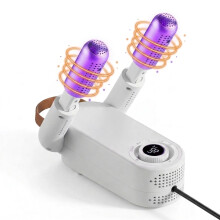 Shoe Dryer, Glove Dryer Electric Intelligent Timer, Foldable Portable Design for Quick Drying, Helps Eliminate Odors & Prevents Bacteria in Football