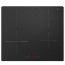 Induction Hob 60 cm 4 Burners – Matte Glass, Boost Function, 9 Power Levels, Timer 1-99 Min, Child Lock, 7200 W