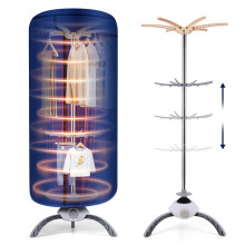 Heated Clothes Airer, 900W Electric Clothes Dryer, 12kg 2-layer Circulates Hot Air Airer Machine for Quick Drying