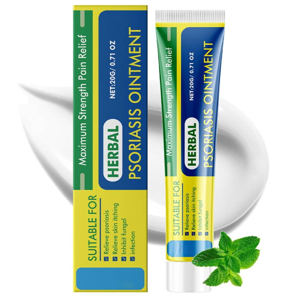 Minshzee Anti Fungal Skin Creamï¼Psoriasis And Eczema Soothing Ointment, Dermatitis And Anti-Itch Ointment For Dry, Itchy, Rough, Peeling Skin, Fungal Infecti