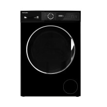 Montpellier 8 Kg A Rated Black Washing Machine