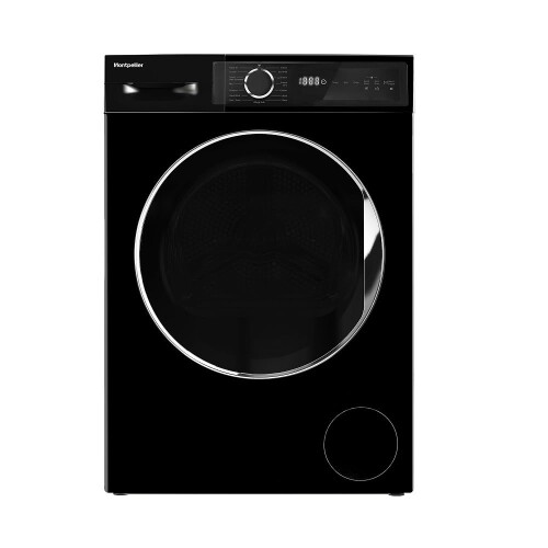 MONTPELLIER Montpellier 8 Kg A Rated Black Washing Machine