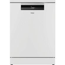 Haier XF 5C7M0W-80 Freestanding Dishwasher, 15 Place Settings, White,