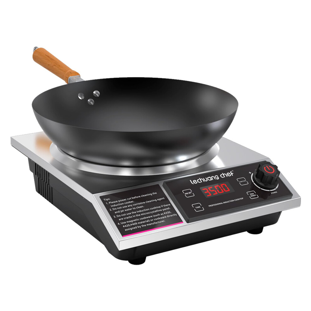 Lechuang Chef 3500W Induction Hob, 50 Kg Load Capacity, Induction Cook