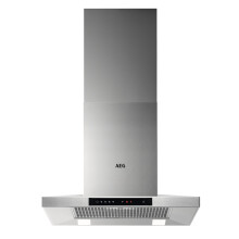 AEG 6000 Series Pyramid Chimney Cooker Hood DKB5660HM, 60cm, Hob2Hood, Breeze Vent Capacity 779 (m³/h) (dB) 55/38, Washable Filter, Electronic Touch