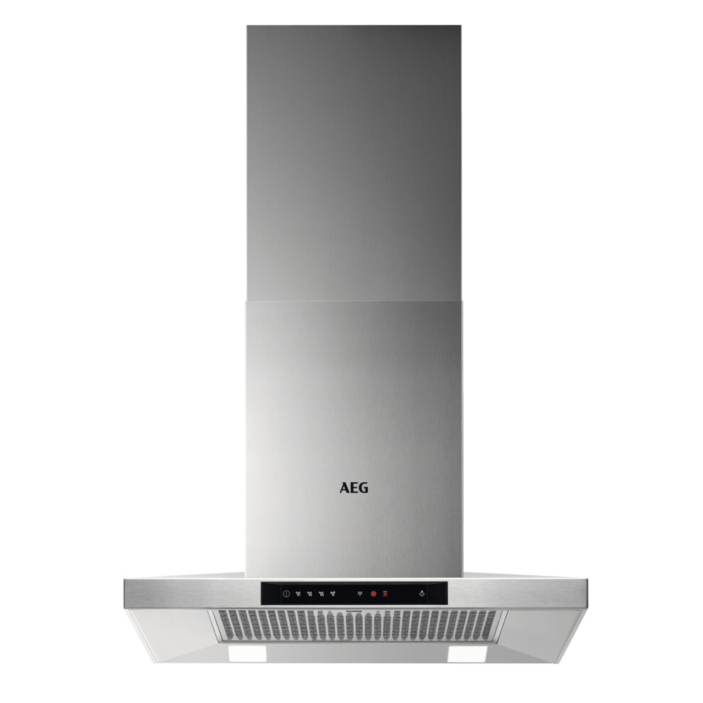 AEG 60cm Chimney Cooker Hood DKB5660HM Stainless Steel Ducted/Recirculating 352 m³/h Extraction - Image 5