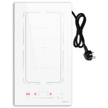 Disaenvir Double Induction Hob with Flexible Zone, Plug in Electric Hob