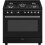 Smeg Concert 90cm Dual Fuel Range Cooker - Black 1