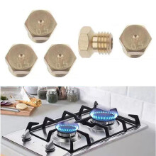 5PCS Burner Gas Hob for LPG Conversion Kit Jets Replacement Nozzles Propane Injectors, Cooker Hobs Gas Cooking Stove Gas Jets For SABAF 0.5mm