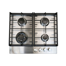 Teknix Signature Collection SCGH61X 60cm Gas Hob with 3.8Kw Wok Burner - Stainless Steel
