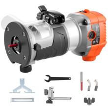 Affleureuse 710 W Compacte-Duoku-avec 6 Vitesses Variables, Idéale pour le Travail du Bois, la Finition et le Bricolage