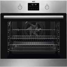 AEG BES355010M 71L Built-In Oven Multifunction & Steam Mode