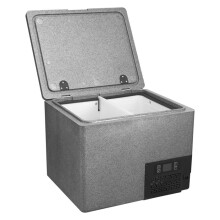 Glacière Électrique Voiture 12/24 V CC 40 L-Duoku-Réfrigérateur Portable Léger en EPP-Idéal pour Camping, Voyage, Plage et Pêche