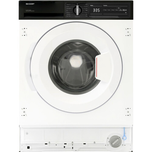 Sharp Sharp Sharp ES-NIH714BWA-EN Integrated 7kg Washing Machine with 1400 r