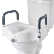 WC-nosturi-Duoku-käsinojilla, kapasiteetti 136,1 kg, 12,7 cm korkea istuin, mukavat kahvat