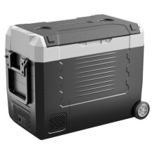 Réfrigérateur Portable à Compression 45 L-Duoku-Glacière Électrique DC 12/24 V et AC 100-240 V, Idéal pour Camping