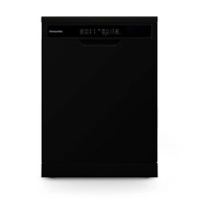 Montpellier MDWD1354K Freestanding Dishwasher, Black, 60x60x85cm, 13 Place Settings, 47dB, D Energy Rating