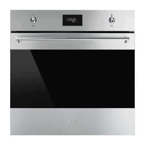 Smeg Smeg Classic Multifunction Electric Buit-in Single Oven - Stainless St