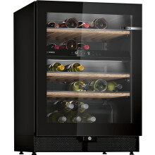 Bosch KWK16ABGB Series 6 Wine Fridge, 81.8 x 60 cm, 44 Bottles, Temper